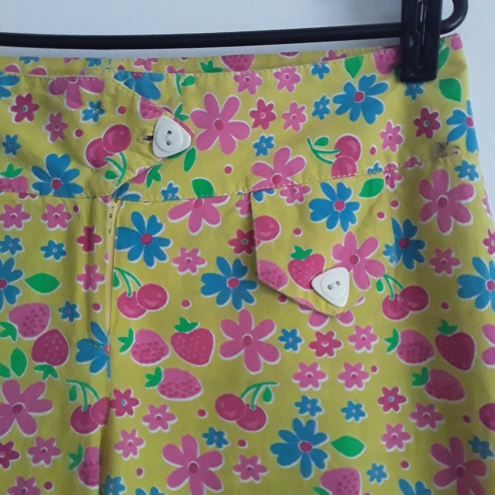 Vintage cotton cropped summer pants Size 8